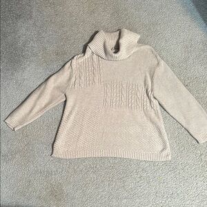 Cozy Cream Cowlneck Sweater